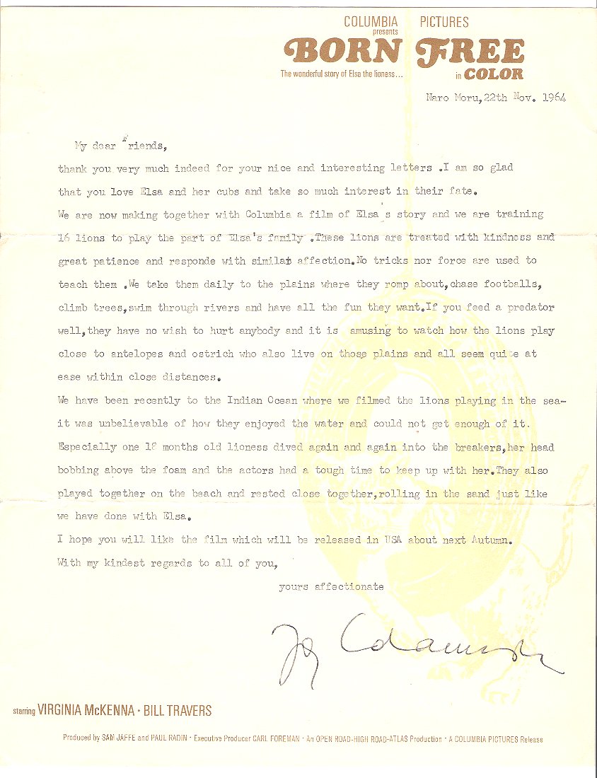 JA_Letter_1964_11_22th_BornFreePaper.jpg (148208 bytes)